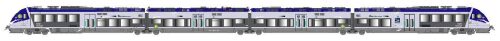 LS Models 10397S Triebzug AGC 4, 4-tlg. SNCF, Ep.VI, Bretagne, Snd.